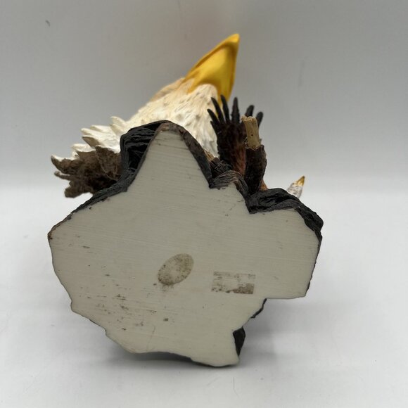 Vintage Bald Eagle Bust & Flying Eagle RARE Statue Collectible Wildlife Decor - Picture 8 of 9